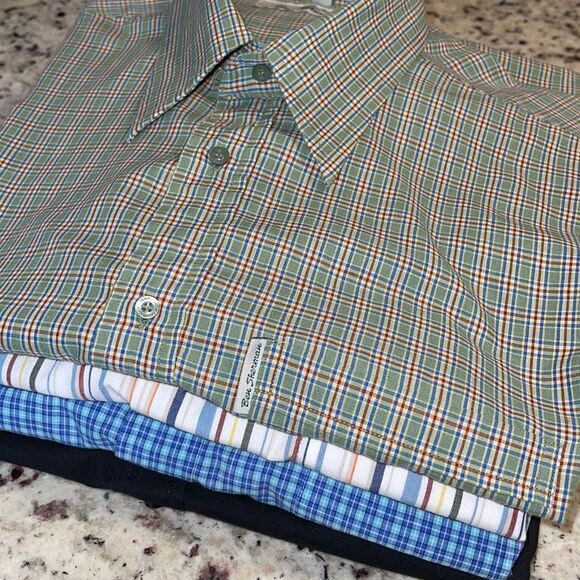 Bundle of 4 Ben Sherman Mens Original Stretch Button Up Shirt Multicolor Medium - Picture 7 of 7